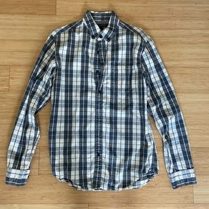 Banana Republic Luxe Flannel Slim Fit